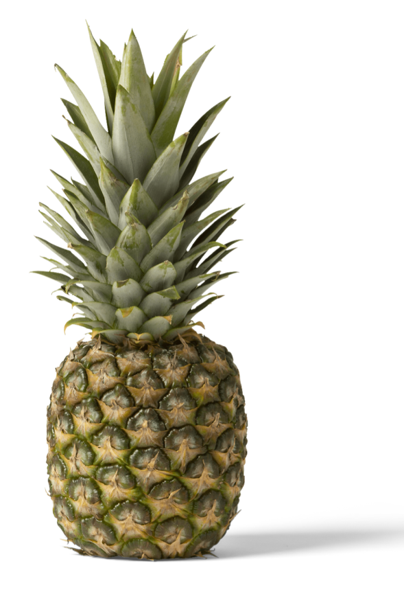 3D-Illustration: Kiste mit frischen exotischen Früchten